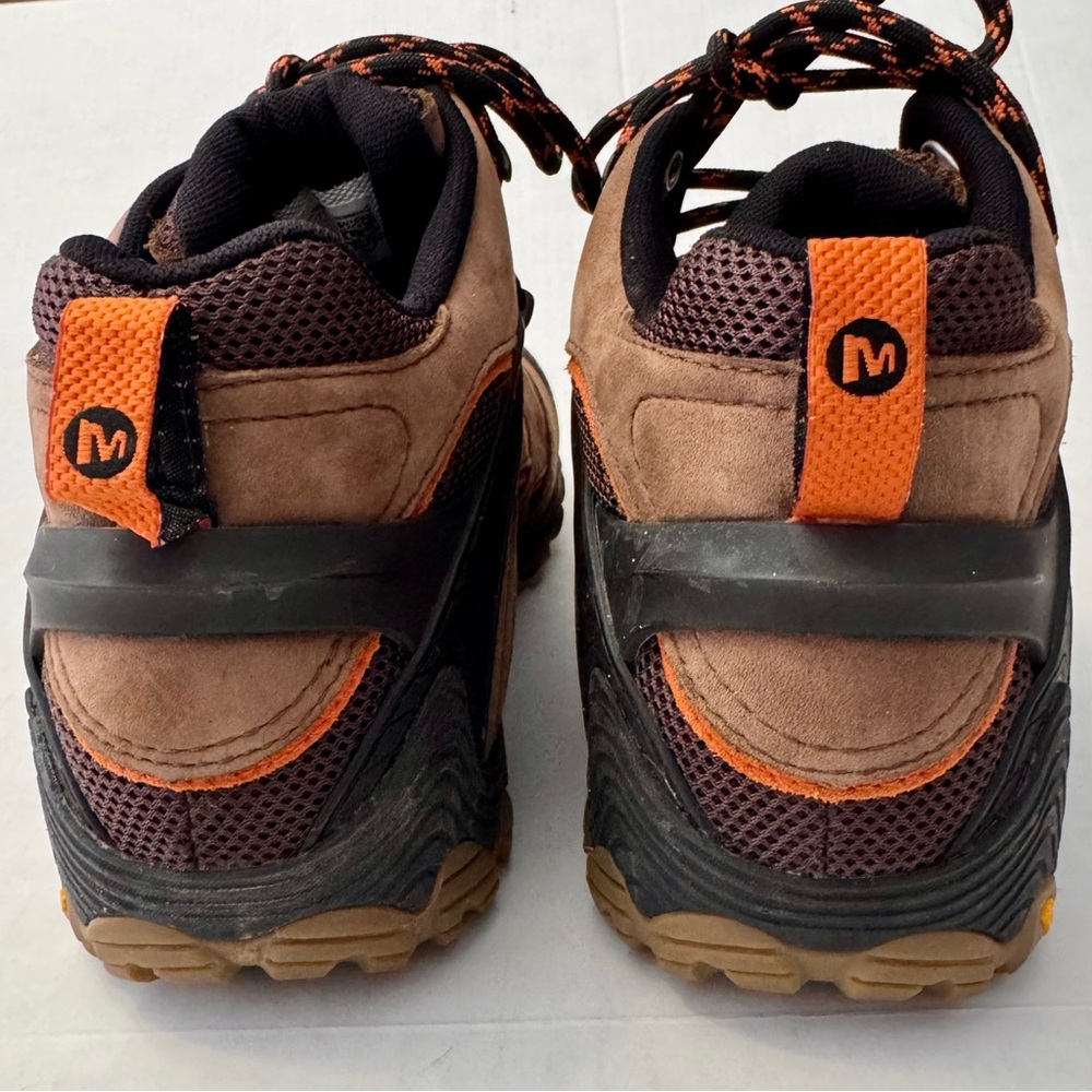Merrell Mens Chameleon 7 Mid Waterproof Hiking Boots J84271 Tan Brown Size 8.5 - Picture 9 of 11
